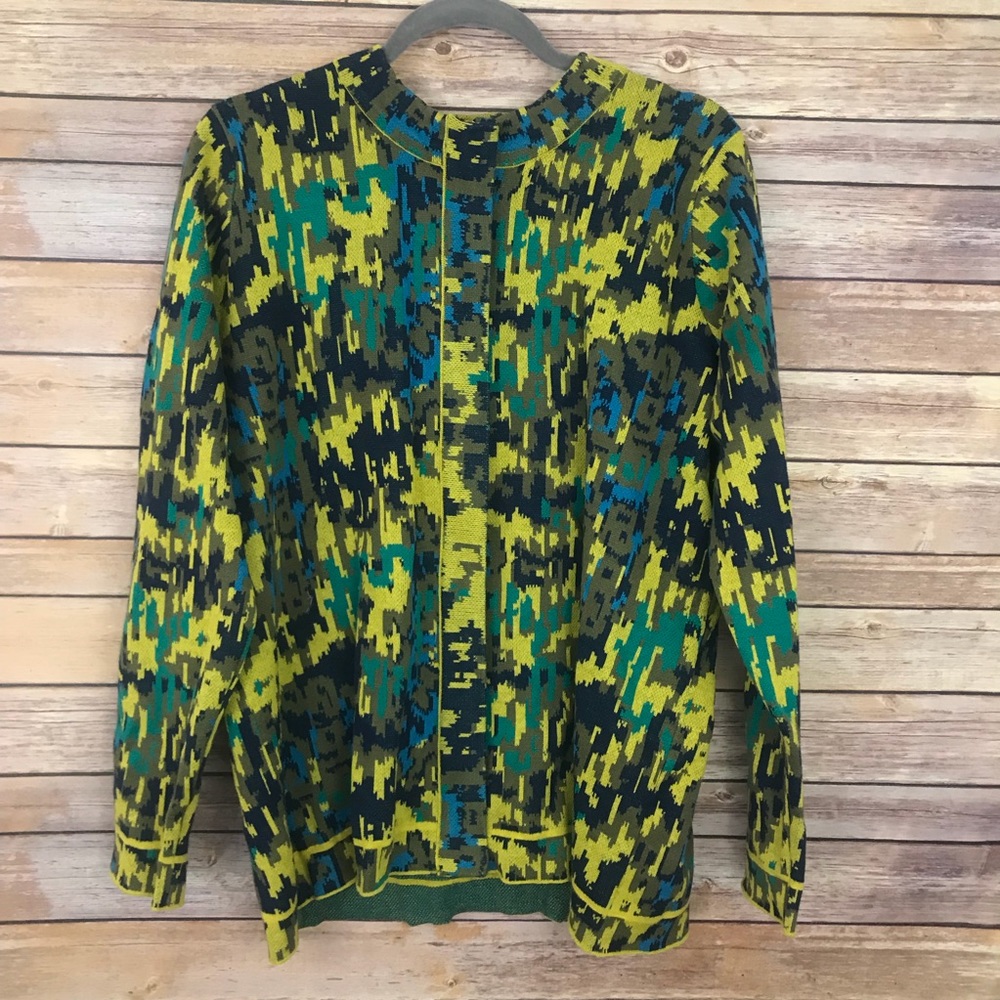 Isaac Mizrahi Live Plus Size 1x Hidden Zip Jacket